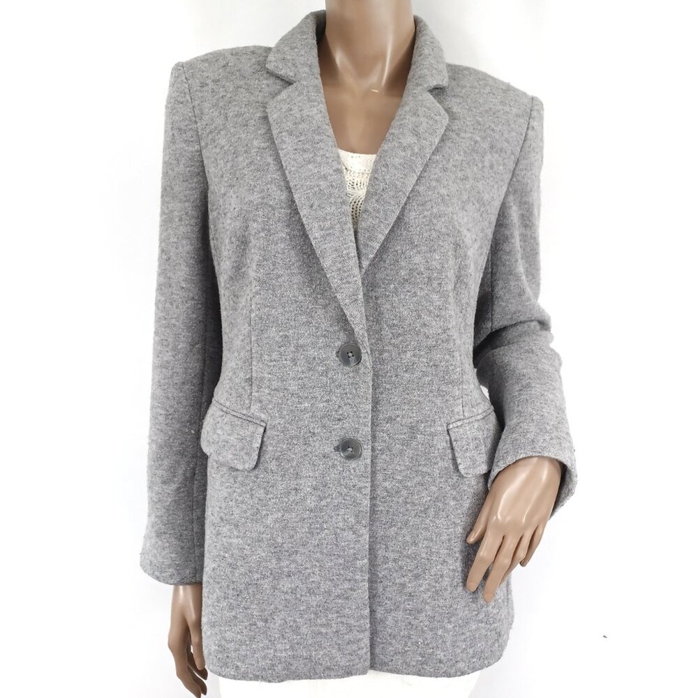 EXPRESS Blazer Long Jacket Jersey Stretch L